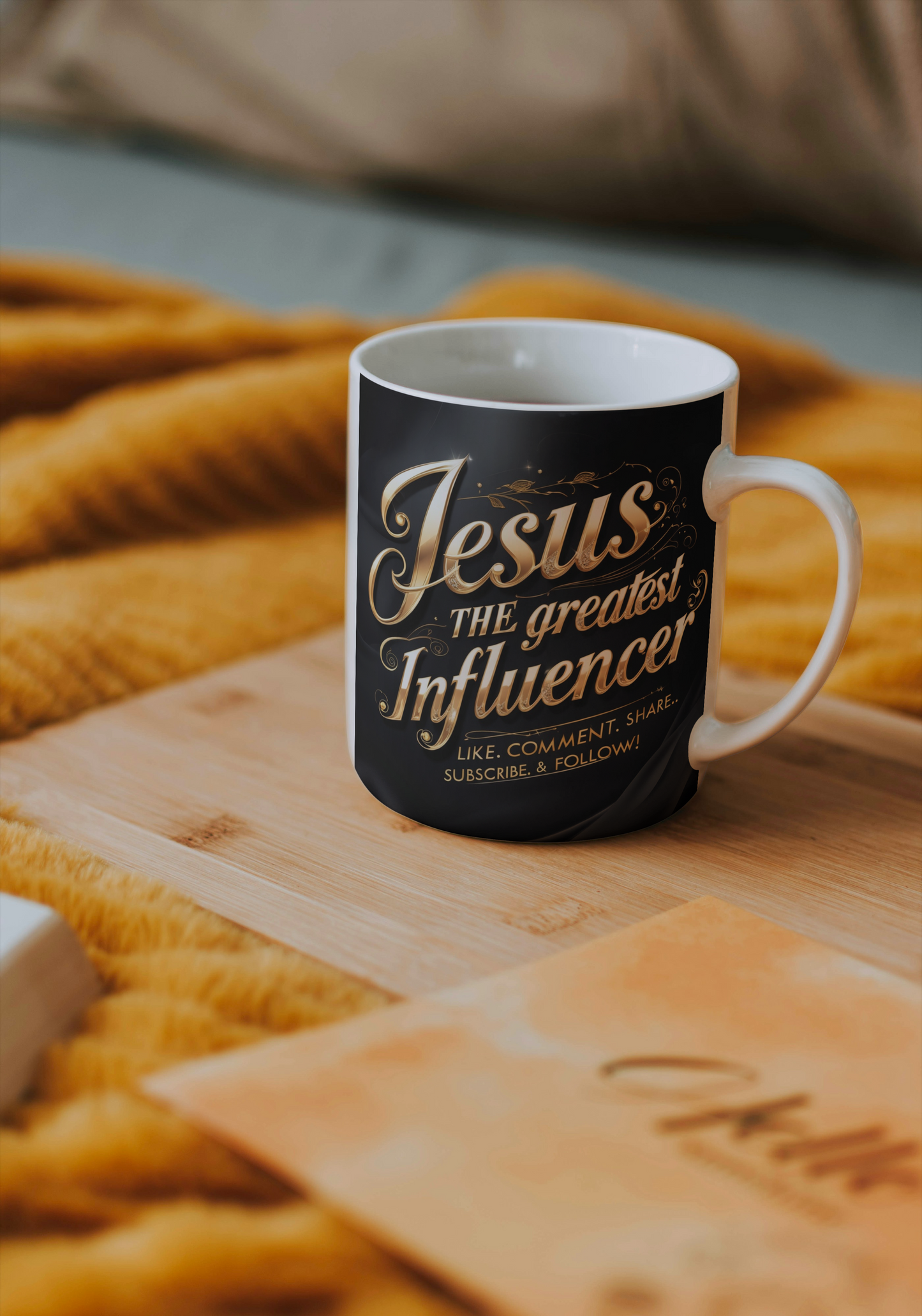 Ceramic Mug, (11oz, 15oz) "Jesus The Greatest Influencer"