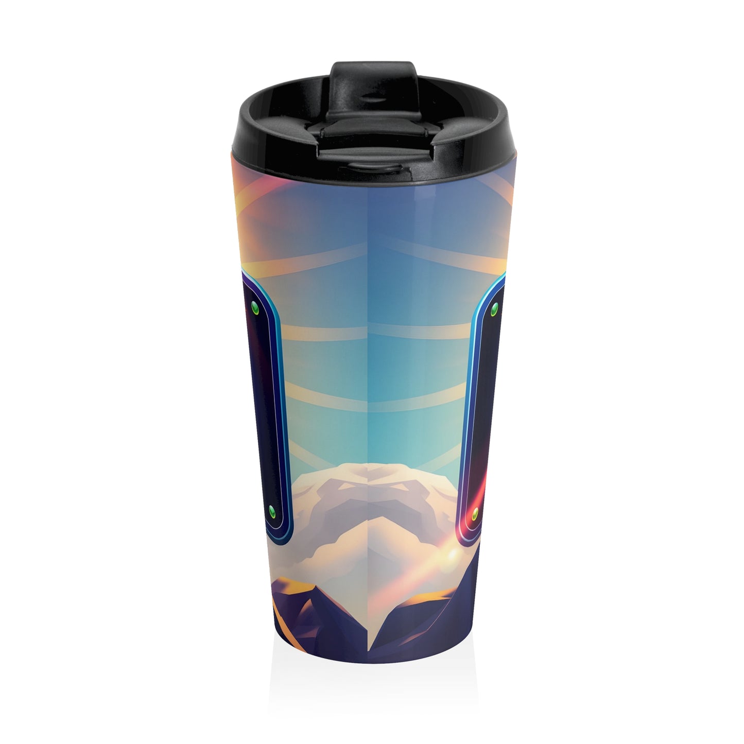 Stainless Steel Travel Mug " 2025: You Win...Level Up...Your Time To Shine "